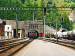 Tunnelportal Lötschberg